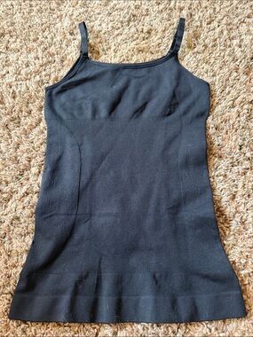 Shapermint Black Seamless Shaping Cami